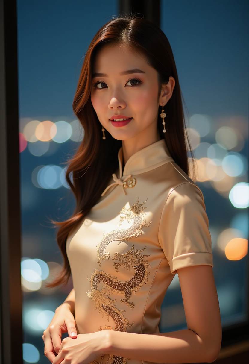 两个人整理旅行纪念品